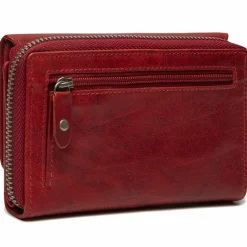 The Chesterfield Brand Damengeldbörsen Querformat<Rhodos Geldbörse RFID Schutz Leder 14 cm red