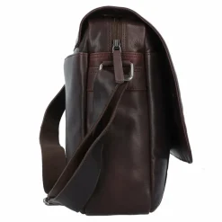 Best The Chesterfield Brand Richard Messenger Leder 40 cm Laptopfach brown