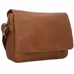 The Chesterfield Brand Messenger Bags|Laptoptaschen<Richard Messenger Leder 40 cm Laptopfach cognac