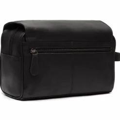 New The Chesterfield Brand Rosario Kulturbeutel Leder 25 cm black