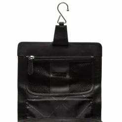 New The Chesterfield Brand Rosario Kulturbeutel Leder 25 cm black