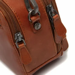 New The Chesterfield Brand Rovon Umhängetasche Leder 21 cm cognac