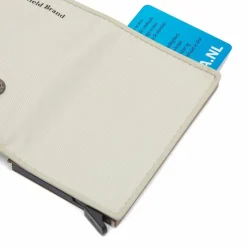 Clearance The Chesterfield Brand Sabana Geldbörse RFID Schutz Leder 7.5 cm off white