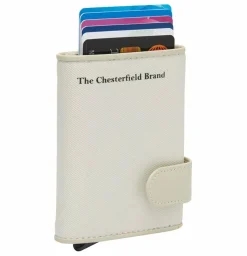 Clearance The Chesterfield Brand Sabana Geldbörse RFID Schutz Leder 7.5 cm off white