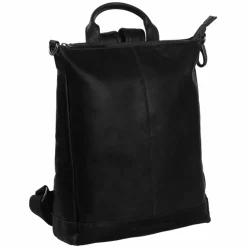 The Chesterfield Brand Lederrucksäcke|City Rucksäcke<Saar City Rucksack Leder 40 cm schwarz