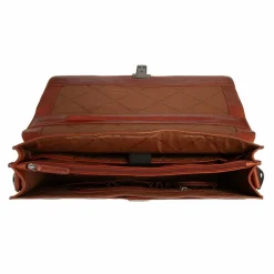 The Chesterfield Brand Messenger Bags|Laptoptaschen<Salvatore Aktentaschen Messenger Leder 42 cm Laptopfach cognac
