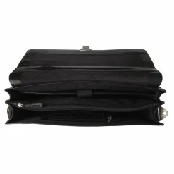 The Chesterfield Brand Messenger Bags|Laptoptaschen<Salvatore Aktentaschen Messenger Leder 42 cm Laptopfach black