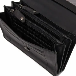 Damen The Chesterfield Brand Salzburg Geldbörse RFID Schutz Leder 14 cm