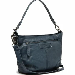 The Chesterfield Brand Schultertaschen<Schultertasche Leder 22 cm navy