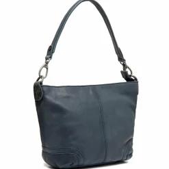 The Chesterfield Brand Schultertaschen<Schultertasche Leder 22 cm navy