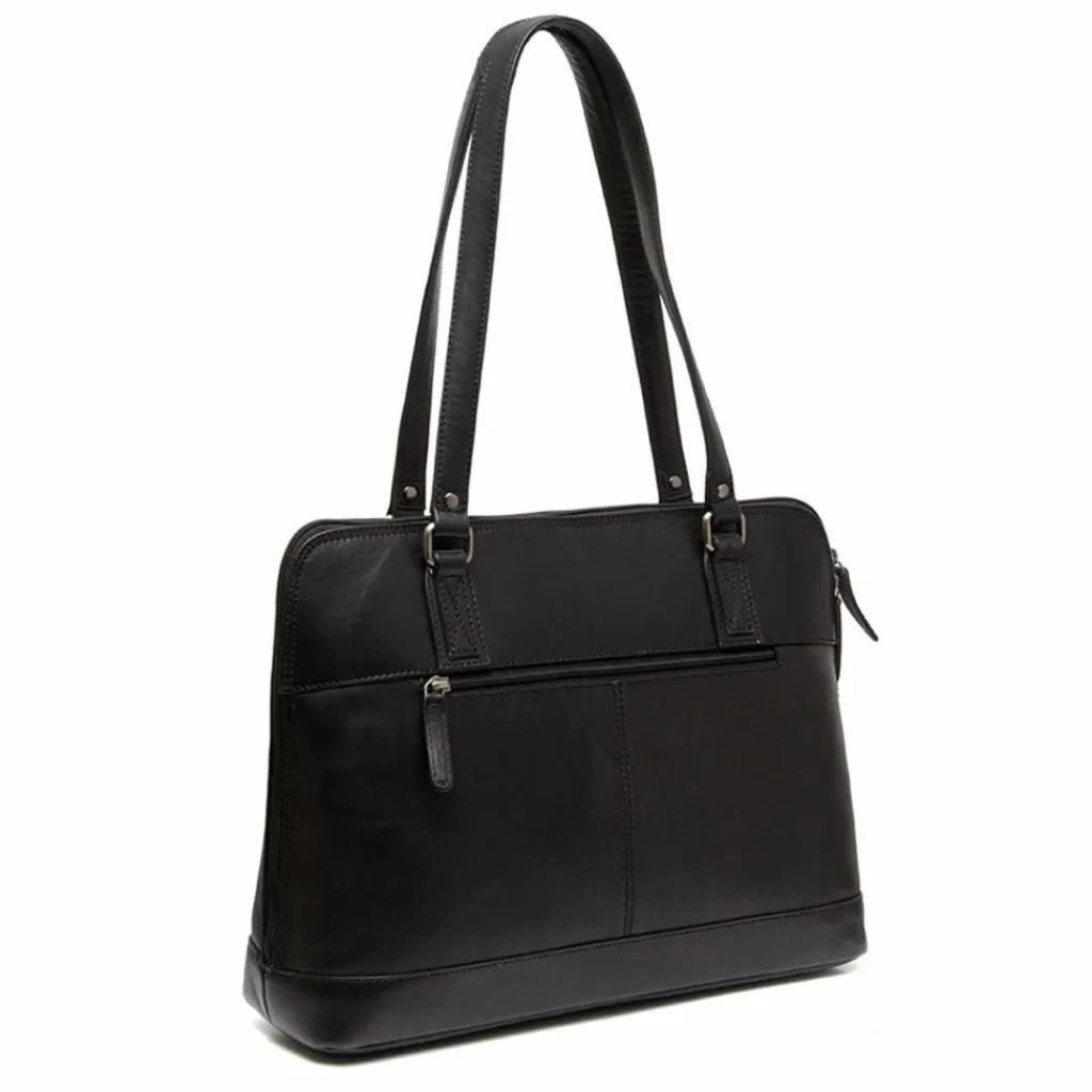 The Chesterfield Brand Henkeltaschen|Schultertaschen<Selvino Schultertasche Leder 37 cm black