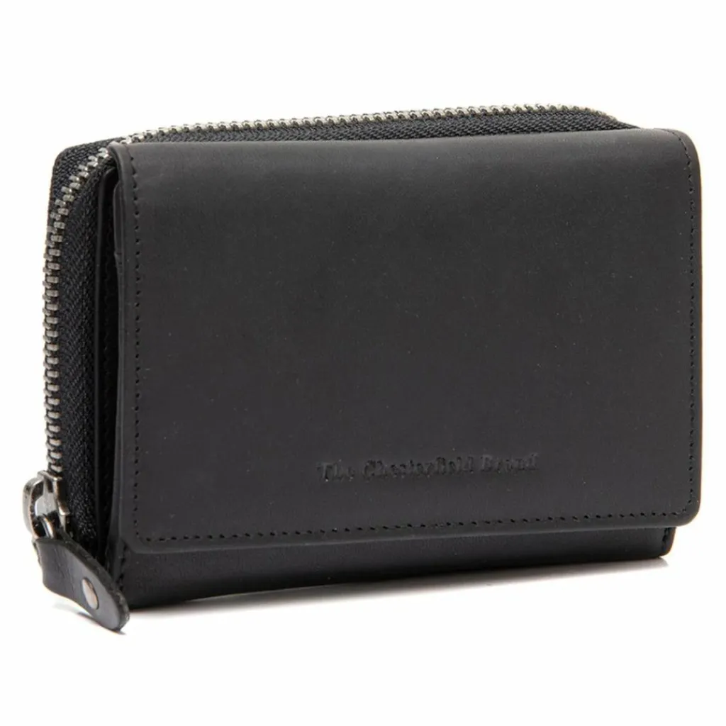 The Chesterfield Brand Damengeldbörsen Querformat<Sorraia Geldbörse RFID Schutz Leder 12 cm black