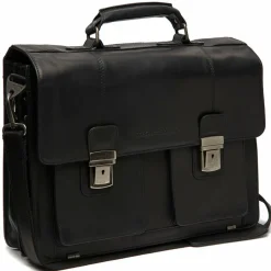 The Chesterfield Brand Laptoptaschen|Aktentaschen<Springfield Aktentasche Leder 40 cm Laptopfach black