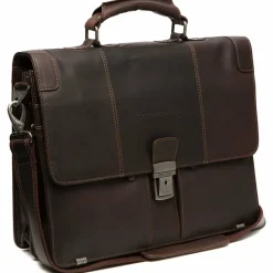 The Chesterfield Brand Laptoptaschen|Aktentaschen<Stuttgart Aktentasche Leder 38 cm Laptopfach brown