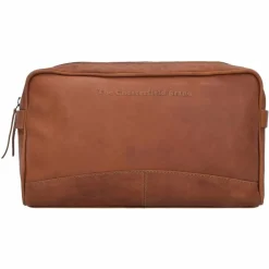 The Chesterfield Brand Kulturbeutel<Stefan Kulturbeutel Leder 29 cm cognac