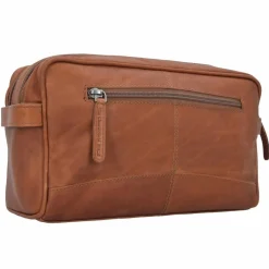 The Chesterfield Brand Kulturbeutel<Stefan Kulturbeutel Leder 29 cm cognac