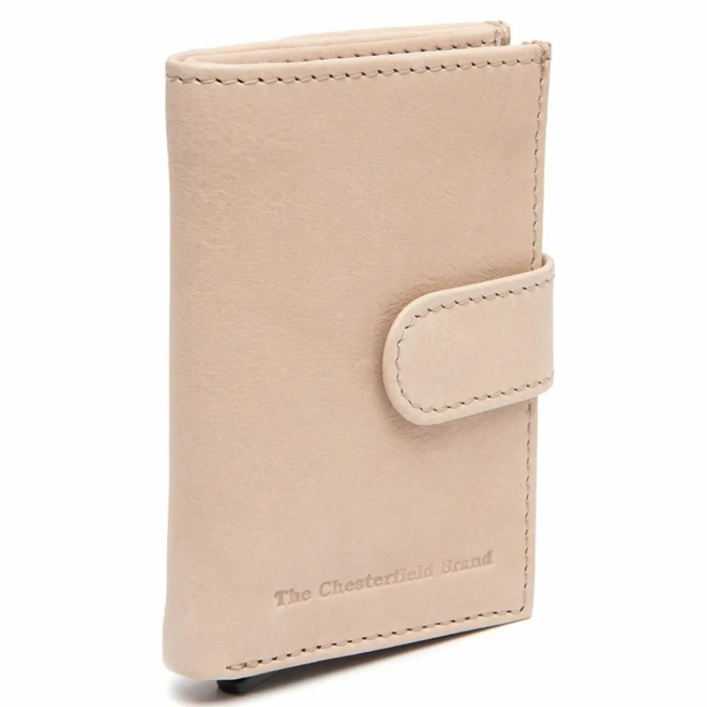 The Chesterfield Brand Herrengeldbörsen Querformat<Torola Geldbörse RFID Schutz Leder 7.5 cm beige