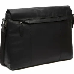The Chesterfield Brand Messenger Bags|Laptoptaschen<Toledo Messenger Leder 40 cm Laptopfach black