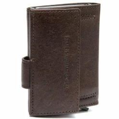 Hot The Chesterfield Brand Varrano Geldbörse RFID Schutz Leder 7 cm brown