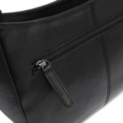The Chesterfield Brand Schultertaschen<Valentano Schultertasche Leder 26 cm black