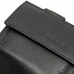 The Chesterfield Brand Herrengeldbörsen Querformat<Varrano Geldbörse RFID Schutz Leder 7 cm black