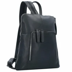 Best The Chesterfield Brand Vivian City Rucksack Leder 28 cm schwarz