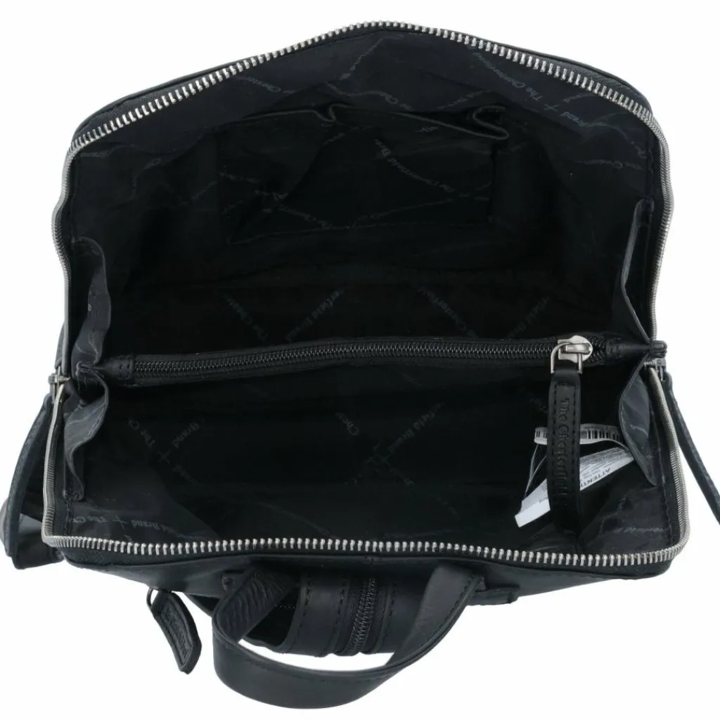 Best The Chesterfield Brand Vivian City Rucksack Leder 28 cm schwarz