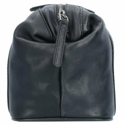 New The Chesterfield Brand Vince Kulturbeutel Leder 29 cm schwarz