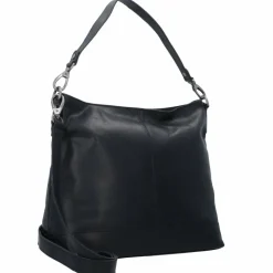 Best The Chesterfield Brand Wax Pull Up Schultertasche Leder 32 cm schwarz