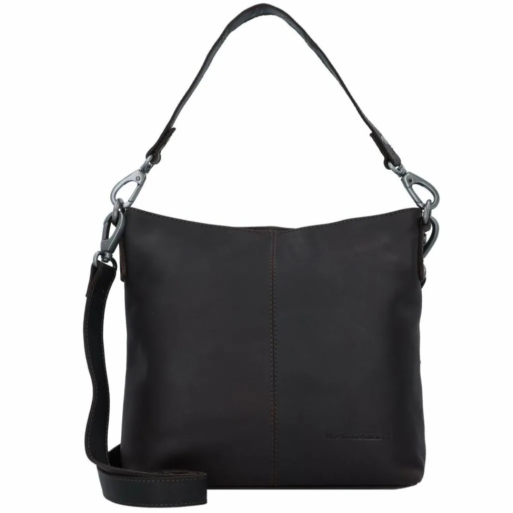 The Chesterfield Brand Wax Pull Up Schultertasche Leder 25 cm