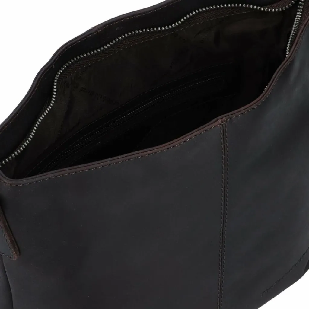 The Chesterfield Brand Wax Pull Up Schultertasche Leder 25 cm
