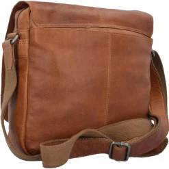 The Chesterfield Brand Umhängetaschen<Wax Pull Up Umhängetasche Leder 29 cm cognac