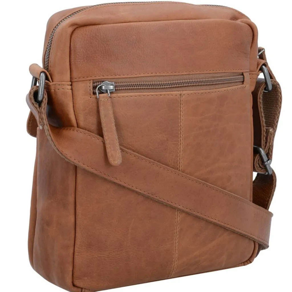 Hot The Chesterfield Brand Wax Pull Up Umhängetasche Leder 21 cm cognac