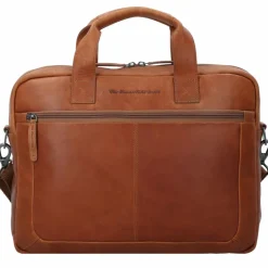 Discount The Chesterfield Brand Wax Pull Up Aktentasche Leder 40 cm Laptopfach cognac