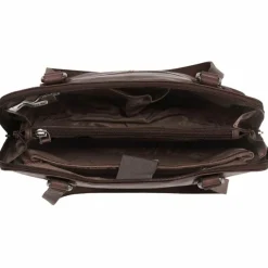 The Chesterfield Brand Schultertaschen<Wax Pull Up Schultertasche Leder 30 cm Laptopfach braun