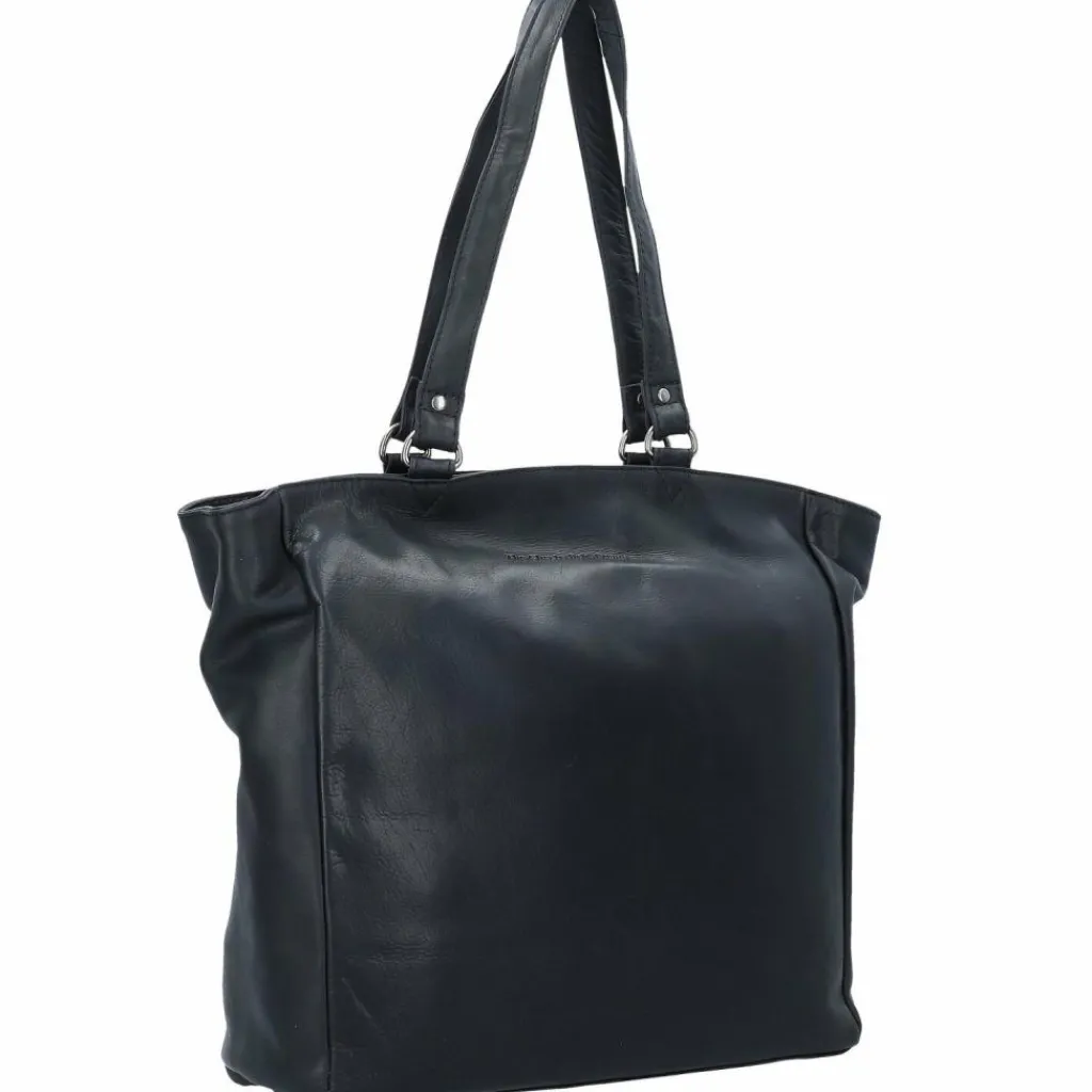 The Chesterfield Brand Wax Pull Up Schultertasche Leder 36 cm Laptopfach