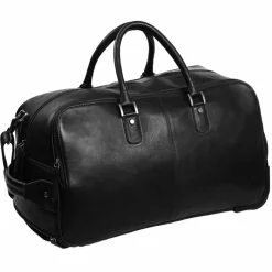 The Chesterfield Brand Reisetaschen Mit Rollen<Wax Pull Up 2 Rollen Reisetasche Leder 60 cm schwarz