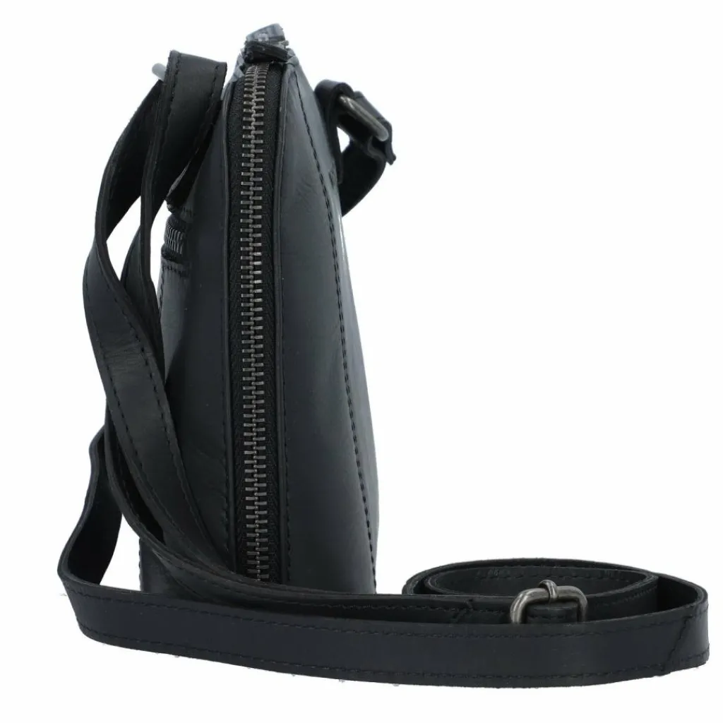Online The Chesterfield Brand Wax Pull Up Umhängetasche Leder 20.5 cm schwarz