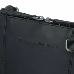 Online The Chesterfield Brand Wax Pull Up Umhängetasche Leder 20.5 cm schwarz