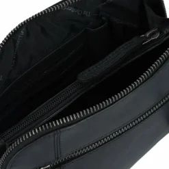 Online The Chesterfield Brand Wax Pull Up Umhängetasche Leder 20.5 cm schwarz