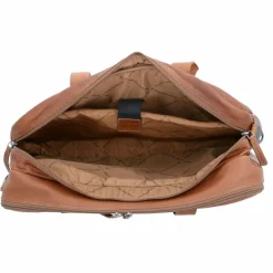 Clearance The Chesterfield Brand Wax Pull Up Aktentasche Leder 44 cm Laptopfach cognac