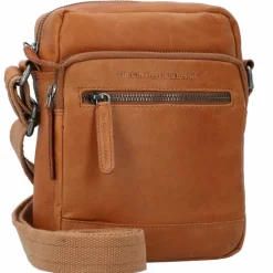 The Chesterfield Brand Umhängetaschen<Wax Pull Up Umhängetasche Leder 17 cm cognac