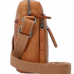 The Chesterfield Brand Umhängetaschen<Wax Pull Up Umhängetasche Leder 17 cm cognac