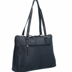 The Chesterfield Brand Wax Pull Up Schultertasche Leder 37 cm Laptopfach