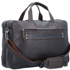 The Chesterfield Brand Wax Pull Up Aktentasche Leder 44 cm Laptopfach