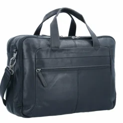 Hot The Chesterfield Brand Wax Pull Up Aktentasche Leder 44 cm Laptopfach black