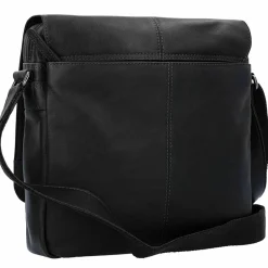 Online The Chesterfield Brand Wax Pull Up Umhängetasche Leder 29 cm black