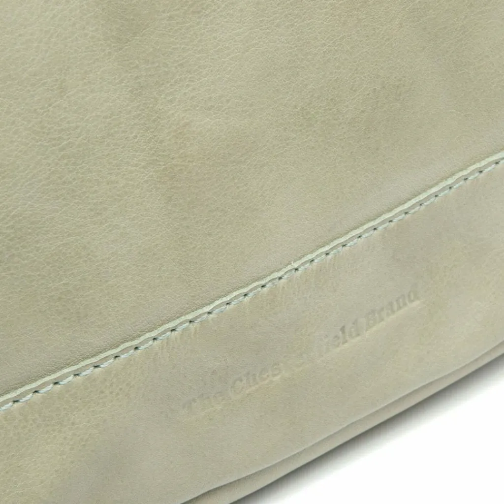 The Chesterfield Brand Weimar Umhängetasche Leder 24 cm ocean blue