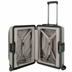 Best Titan Litron Frame 4 Rollen Kabinentrolley 55 cm Laptopfach champagner