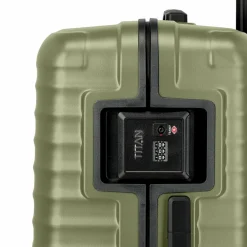 Outlet Titan Overseas 4 Rollen Trolley M 69 cm forest green